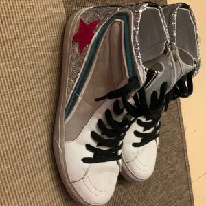 Trendy golden goose dupe sneakers by ShuShop. Size 9.